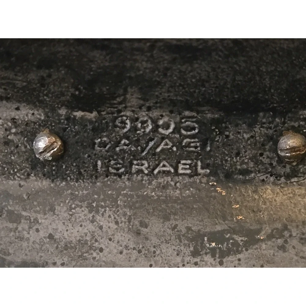 Vintage Dayagi Israel 9905 Brass Candle Holder